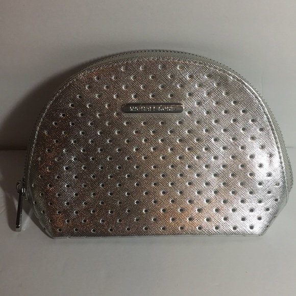 Michael Kors Silver Pouch - Picture 1 of 7